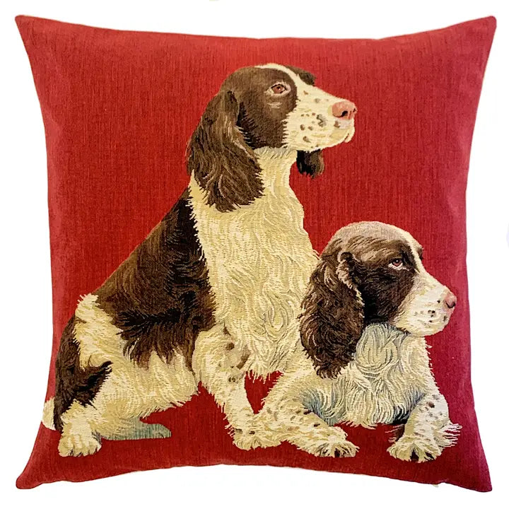 Springer Spaniel Throw Pillow