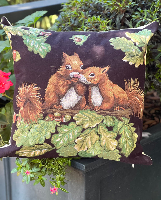 Squirrel Throw Pillow - Horse Country Trading Company