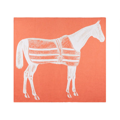 Orange Thoroughbred Throw - Horse Country Trading Company