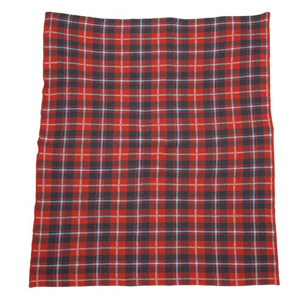 Cabin Plaid Throw Blanket - Horse Country Trading Company