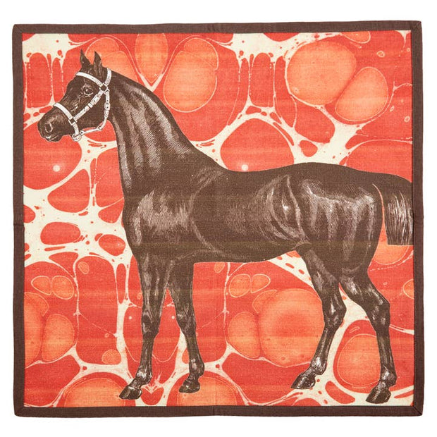 Equus Linen Napkins - Set of 4 - Horse Country Trading Company