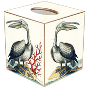 Pelican Tissue Box Cover - Horse Country Trading Company