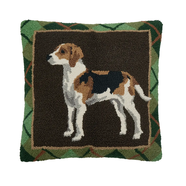 Foxhound Hook Pillow