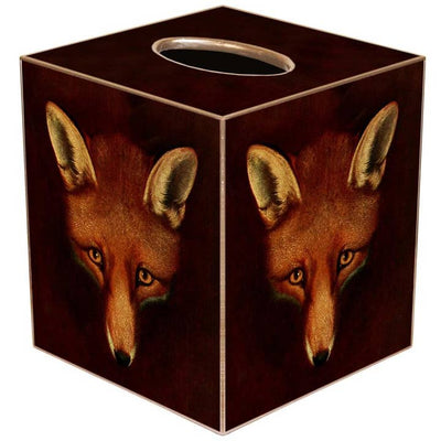 Fox Mask Tissue Box Cover - Horse Country Trading Company