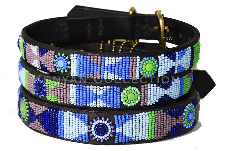 "Passion Flower" Belt Standard Width - Horse Country Trading Company