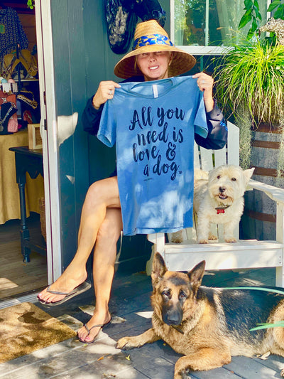 All You Need Is Love & A Dog Graphic Tee - Horse Country Trading Company