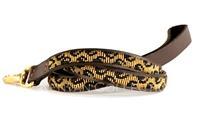 "Leopard" Beaded Dog Lead - Horse Country Trading Company