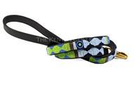 "Passion Flower" Beaded Dog Lead - Horse Country Trading Company