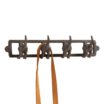 Dog Tail - 4 Hook Hanging Rack - Horse Country Trading Company