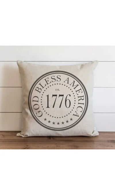 God Bless America Pillow - Horse Country Trading Company