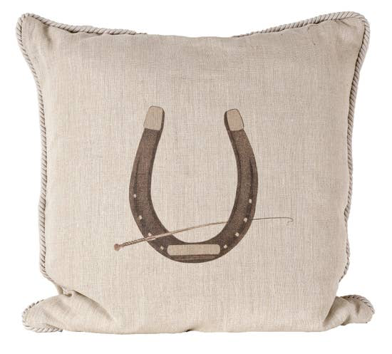 Horse Shoe Pillow  Horse Country Trading Company