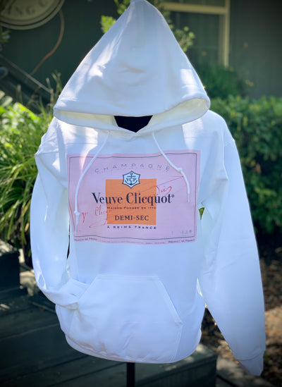 Veuve Inspired Hooded Ladies Sweatshirt - Horse Country Trading Company