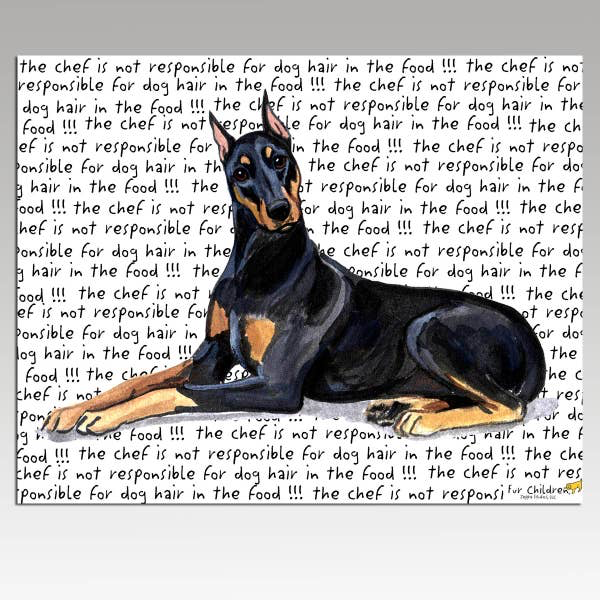 Doberman Pinscher Cutting Board - Horse Country Trading Company