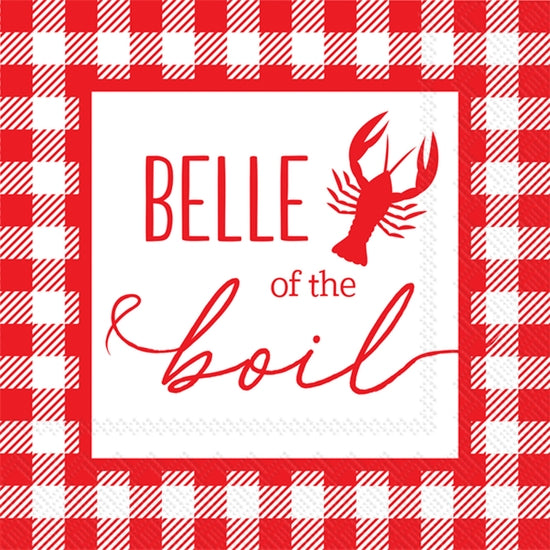 Belle of the Boil Lobster Napkins - Horse Country Trading Company