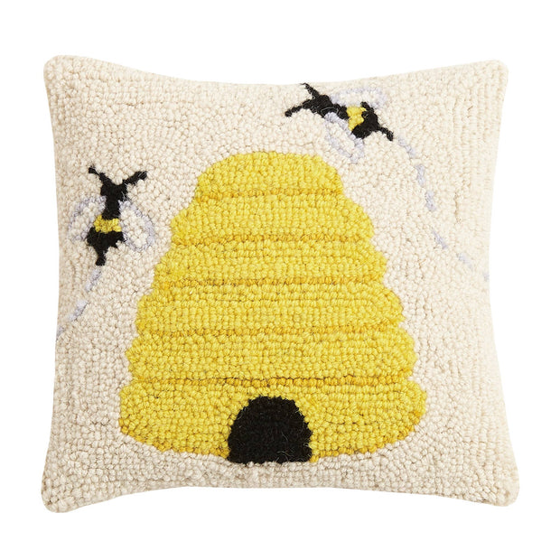 Bee Hive Hook Pillow - Horse Country Trading Company