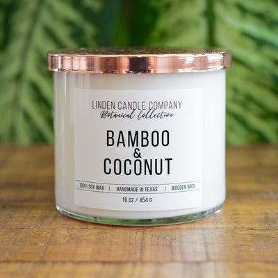 Bamboo & Coconut Candle - Horse Country Trading Company