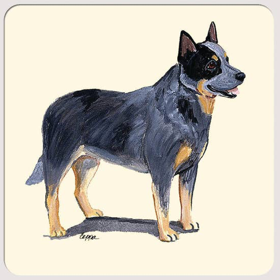 Australian Cattle Dog Beverage Coasters - Horse Country Trading Company