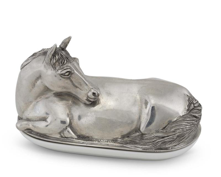 Horse Butter Dish - Horse Country Trading Company