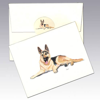 German Shepherd Note Cards - Horse Country Trading Company