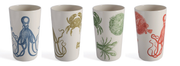Sealife Tumblers - Set of 4 - Horse Country Trading Company