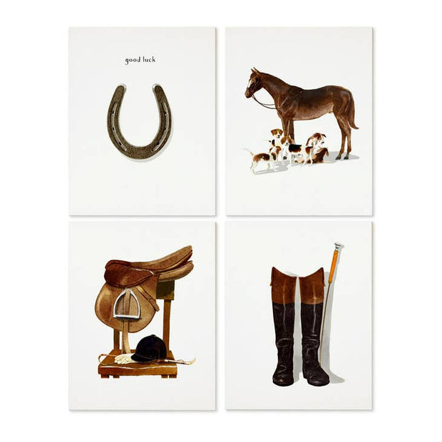 Equestrian Note Card Set - Horse Country Trading Company