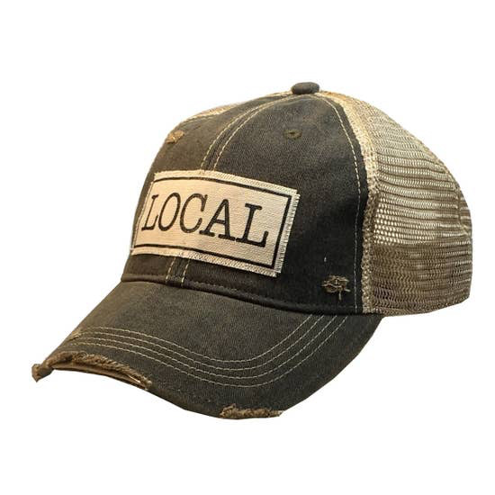 LOCAL Distressed Trucker Cap - Horse Country Trading Company