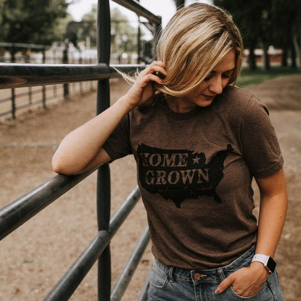 Home Grown USA Graphic Tee - Horse Country Trading Company
