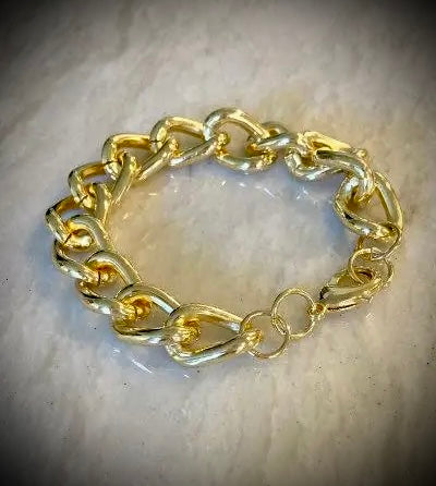 Cuban Curb Chain Link Bracelet - Horse Country Trading Company