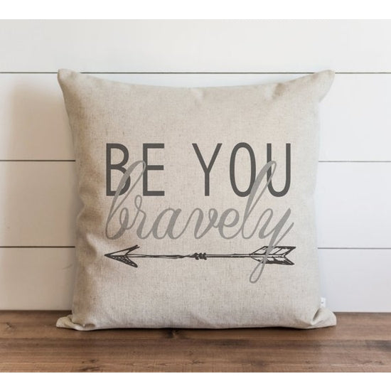 Be You Bravely Pillow - Horse Country Trading Company