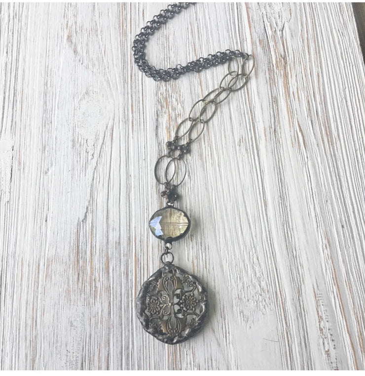 Vintage Drop Necklace - Horse Country Trading Company
