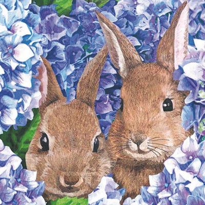 Bunny Lunch Napkins - Horse Country Trading Company