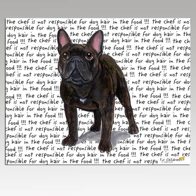 French Bulldog Brindle Cutting Board - Horse Country Trading Company