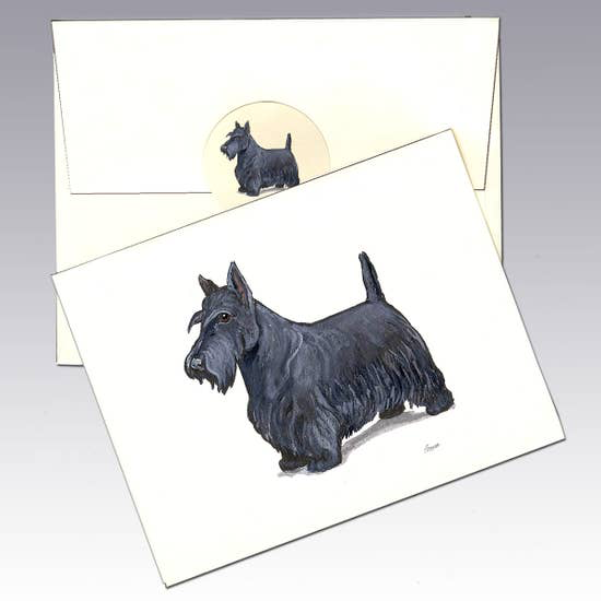 Scottish Terrier Note Cards - Horse Country Trading Company