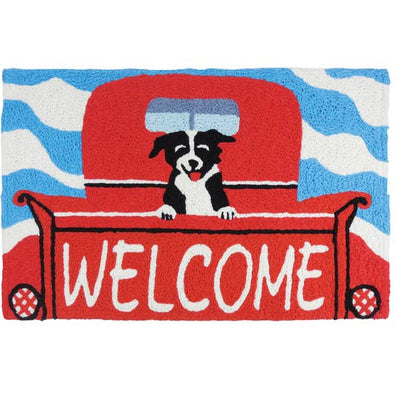 Welcome Pup Rug 20 x 30 - Horse Country Trading Company