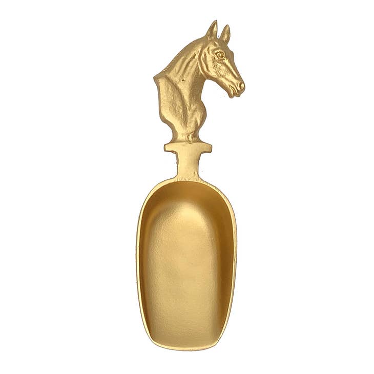 Brass Horse Head and Stirrup Bottle Opener