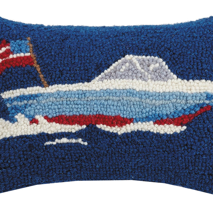 Speed Boat Hook Pillow - Horse Country Trading Company