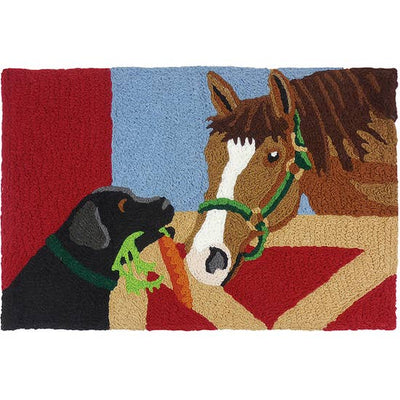 Barn Friends Rug 20 x 30 - Horse Country Trading Company
